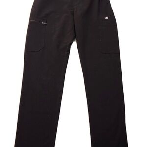 Figs Technical Collection Black Scrub Pants Women’s Size M Pockets